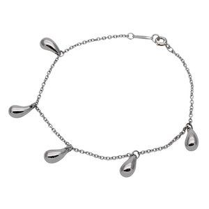 TIFFANY & CO. Platinum Charm Bracelet